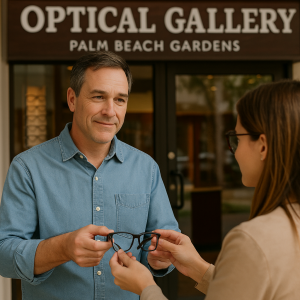 Bring your own eyeglass frames Palm Beach Gardens lens replacement