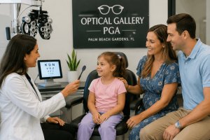 Family eye doctor for kids vision screening in Palm Beach Gardens FL
