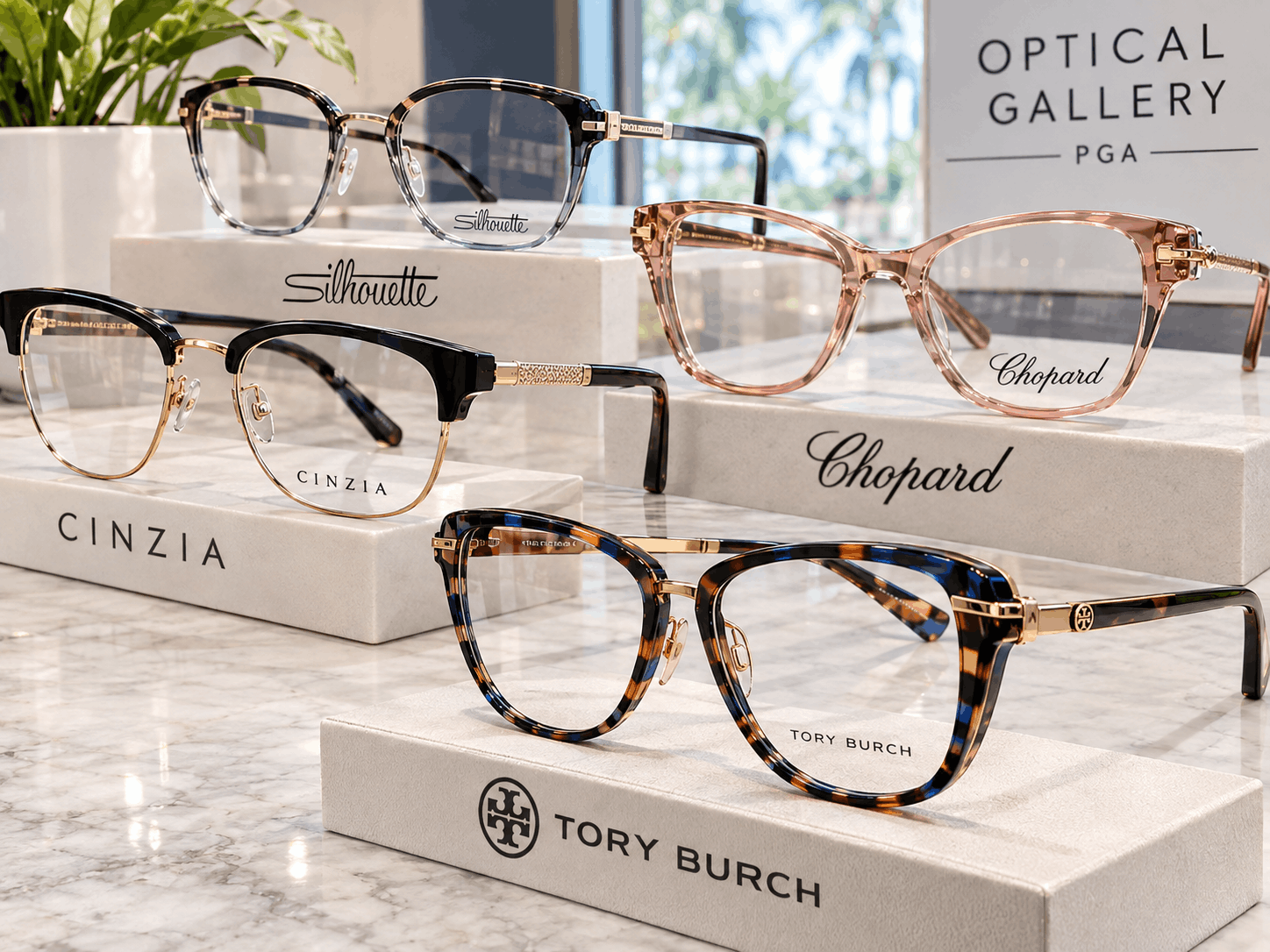 Lightweight metal and titanium eyeglass frame materials Palm Beach Gardens
