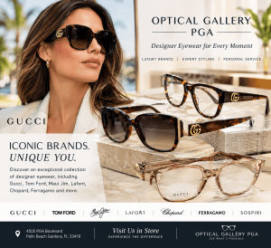 Luxury eyewear styling and statement frames Palm Beach Gardens